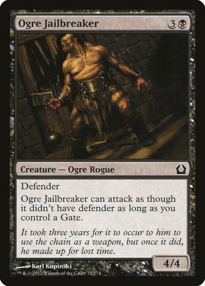 Ogre Jailbreaker [Return to Ravnica] - Magic: The Gathering - Card Brawlers | Quebec | Canada |