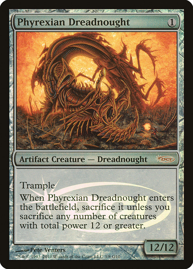 Phyrexian Dreadnought [Judge Gift Cards 2010] - Magic: The Gathering - Card Brawlers | Quebec | Canada |