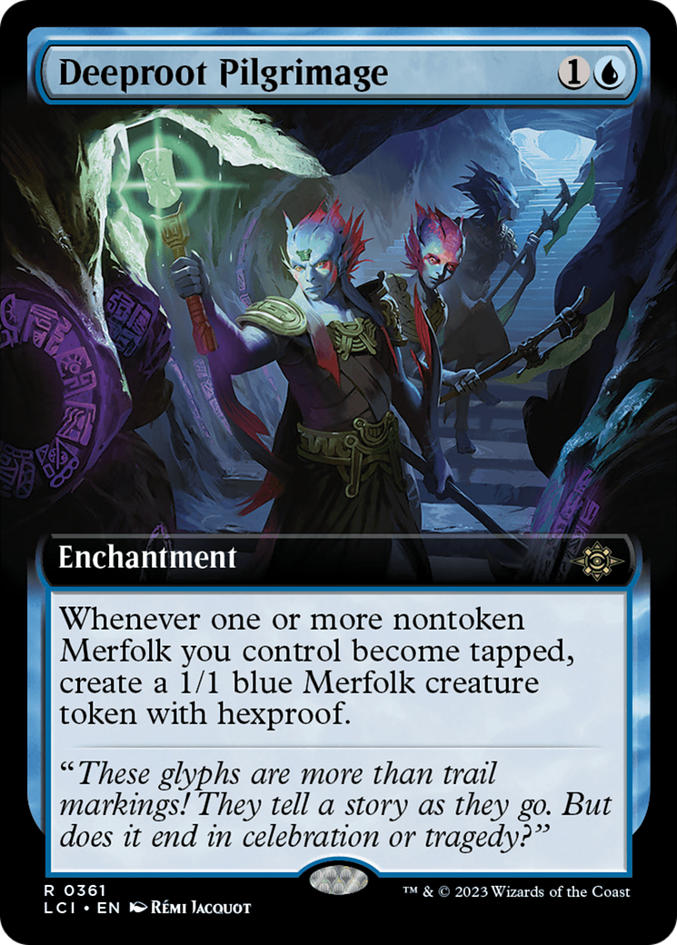 Deeproot Pilgrimage (Extended Art) [The Lost Caverns of Ixalan] - Magic: The Gathering - Card Brawlers | Quebec | Canada |
