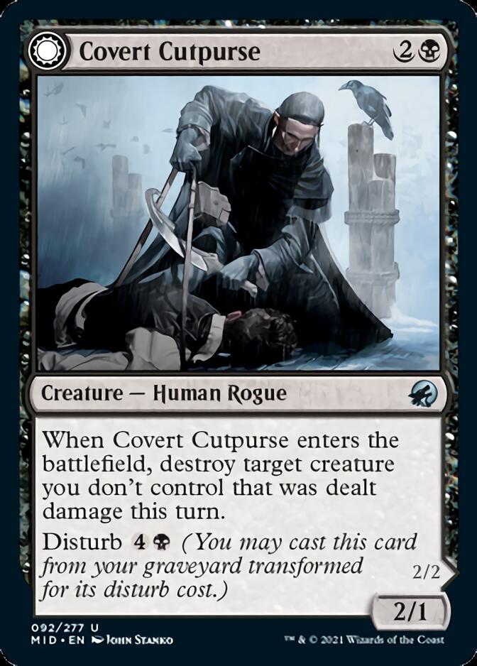 Covert Cutpurse // Covetous Geist [Innistrad: Midnight Hunt] - Magic: The Gathering - Card Brawlers | Quebec | Canada |