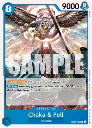 Chaka & Pell (Tournament Pack 2026 Vol. 3) (EB04-023) - One Piece Promotion Cards - Card Brawlers