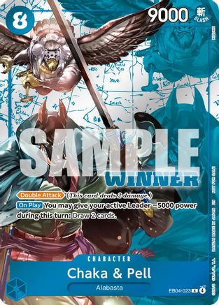 Chaka & Pell (Winner Pack 2026 Vol. 3) (EB04-023) - One Piece Promotion Cards Foil - Card Brawlers
