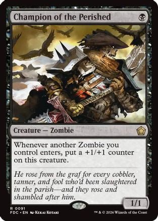 Champion of the Perished (FDC-091) - Commander: Foundations - Card Brawlers