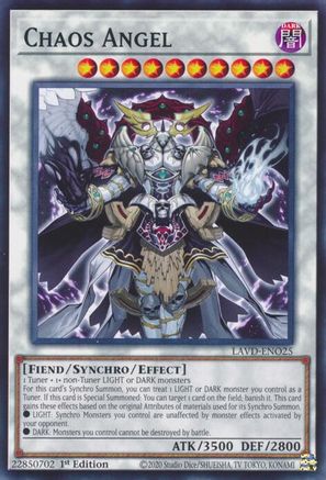 Chaos Angel (LAVD-ENO25) - Legendary Arc-V Decks 1st Edition - Card Brawlers