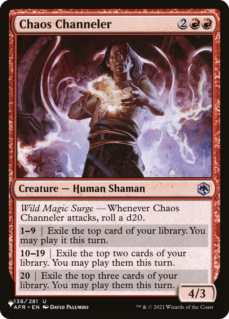 Chaos Channeler [The List] - Card Brawlers