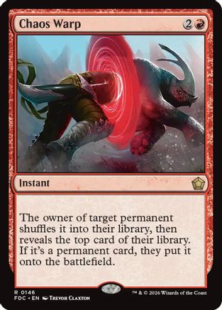 Chaos Warp (FDC-146) - Commander: Foundations - Card Brawlers