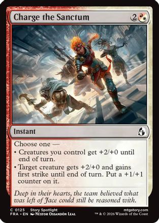 Charge the Sanctum (FRA-125) - Reality Fracture - Card Brawlers