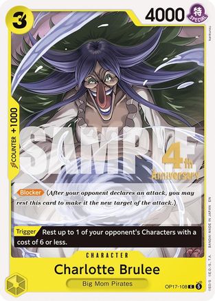 Charlotte Brulee (OP17-108) - The World's Strongest Warriors Release Event Cards - Card Brawlers
