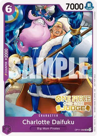 Charlotte Daifuku (Judge Pack Vol. 7) (OP11-068) - One Piece Promotion Cards Foil - Card Brawlers