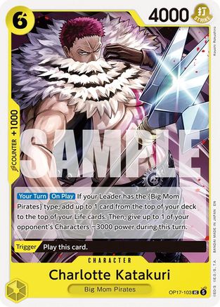 Charlotte Katakuri (OP17-103) - The World's Strongest Warriors - Card Brawlers