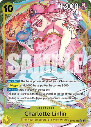Charlotte Linlin (112) (Alternate Art) (OP17-112) - The World's Strongest Warriors Foil - Card Brawlers