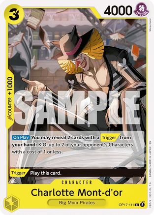 Charlotte Mont-d'or (OP17-111) - The World's Strongest Warriors - Card Brawlers