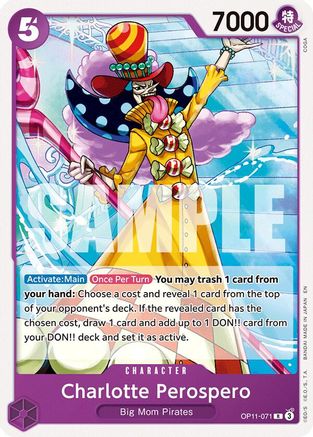 Charlotte Perospero (OP11-071) - Starter Deck 34: PURPLE Charlotte Katakuri - Card Brawlers