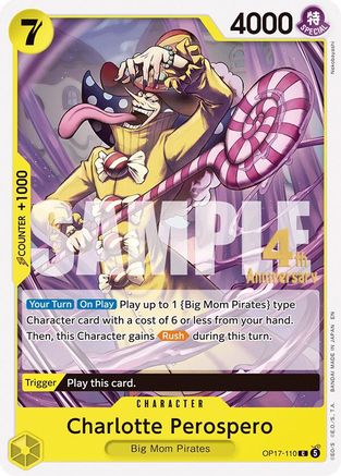 Charlotte Perospero (OP17-110) - The World's Strongest Warriors Release Event Cards - Card Brawlers