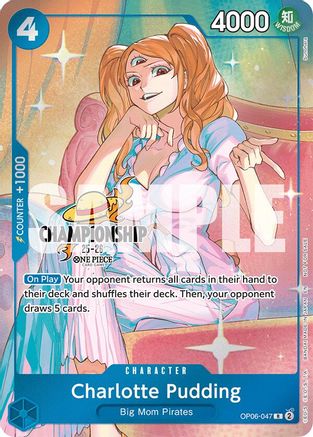 Charlotte Pudding (047) (CS 25-26 Celebration Pack) (OP06-047) - One Piece Promotion Cards Foil - Card Brawlers