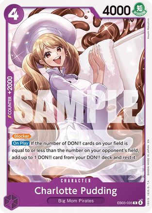 Charlotte Pudding (EB03-035) - Starter Deck 34: PURPLE Charlotte Katakuri - Card Brawlers