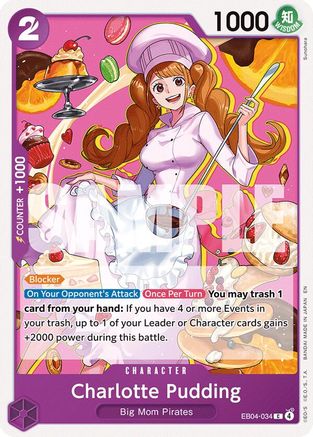 Charlotte Pudding (EB04-034) - The Azure Sea's Seven - Card Brawlers