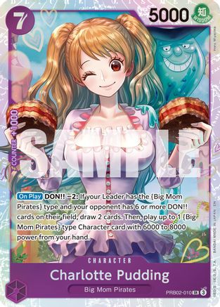 Charlotte Pudding - PRB02-010 (PRB02-010) - Premium Booster -The Best- Vol. 2 Foil - Card Brawlers