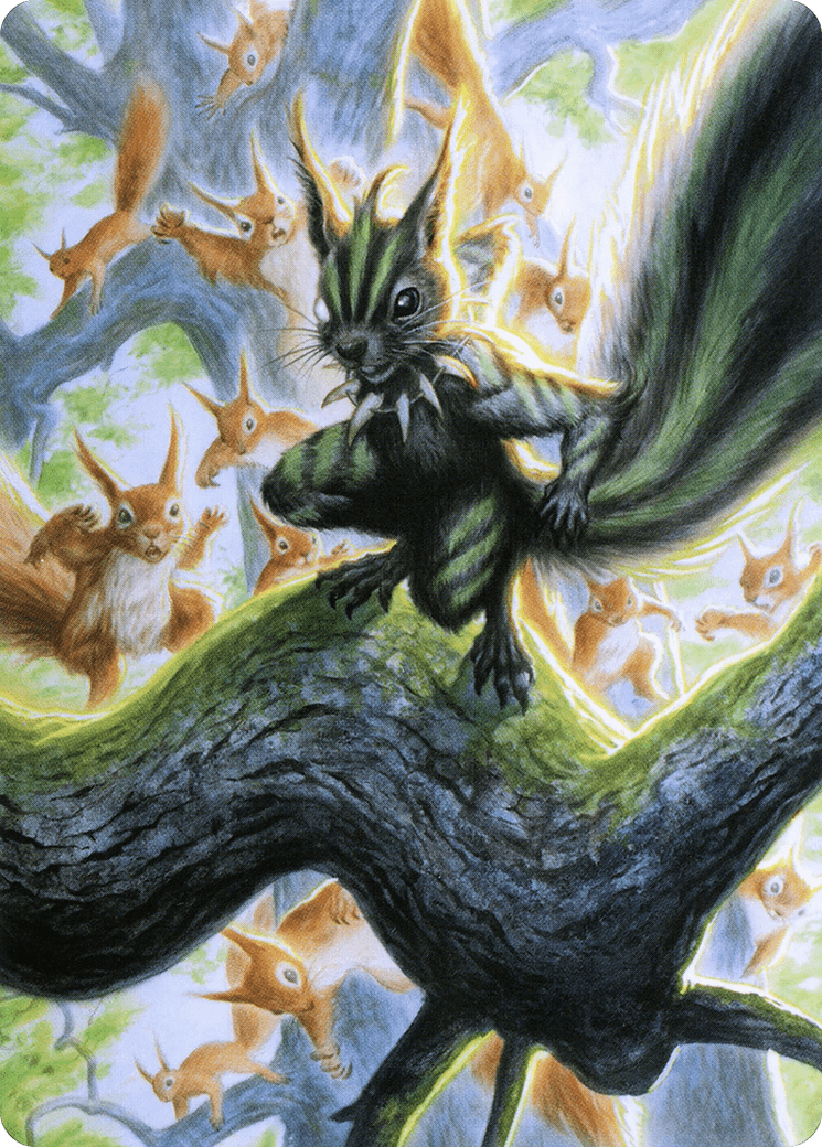 Chatterfang, Squirrel General Art Card (67) [Modern Horizons 2 Art Series] - Card Brawlers