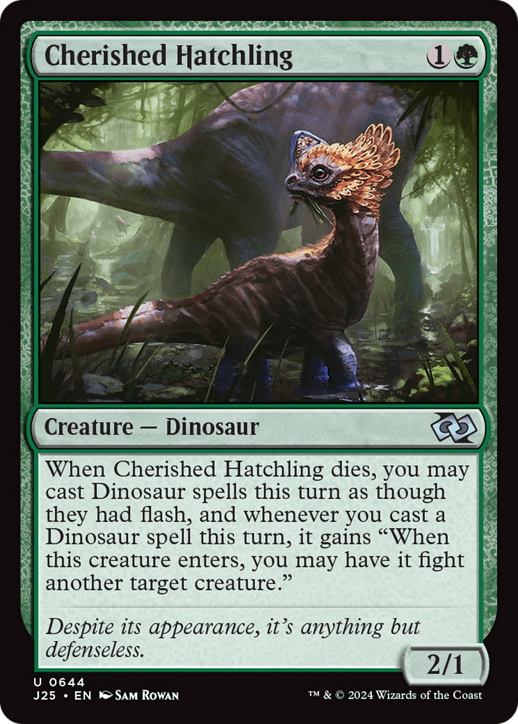 Cherished Hatchling [Foundations Jumpstart] - Card Brawlers
