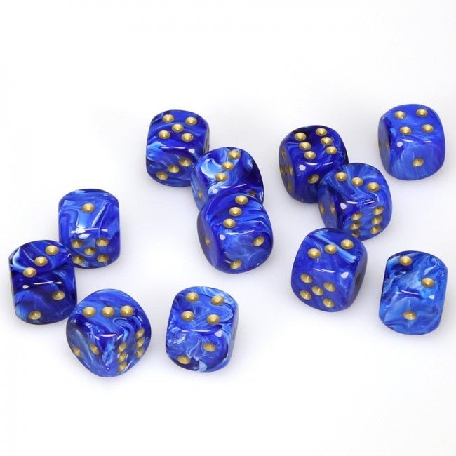 Chessex - Vortex - 12D6 Dice Block - 16mm - Card Brawlers