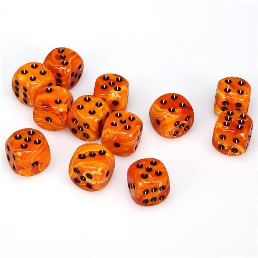 Chessex - Vortex - 12D6 Dice Block - 16mm - Card Brawlers