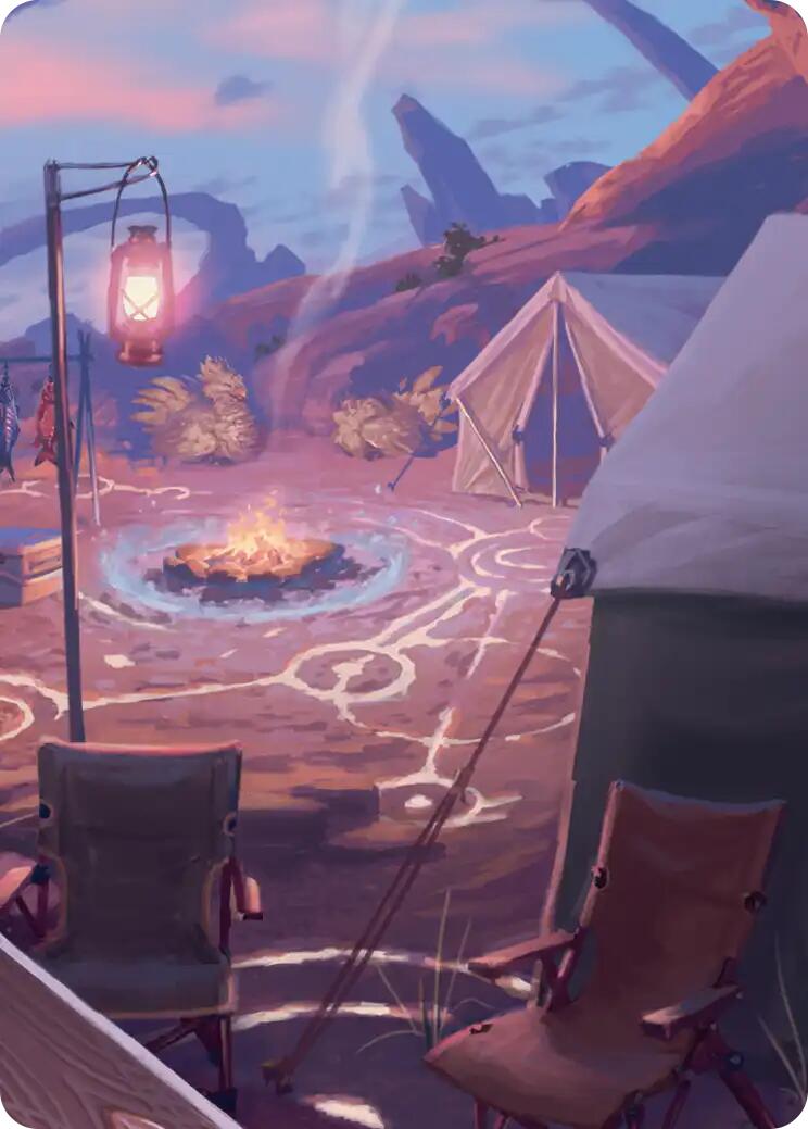 Chocobo Camp Scene Art Card [FINAL FANTASY Art Series] - Card Brawlers