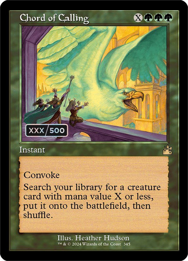 Chord of Calling (Retro) (Serialized) [Ravnica Remastered] - Card Brawlers