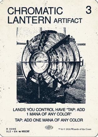 Chromatic Lantern (0096) (SLZ-096) - Secret Lair x MSCHF: The Zeta Set - Card Brawlers