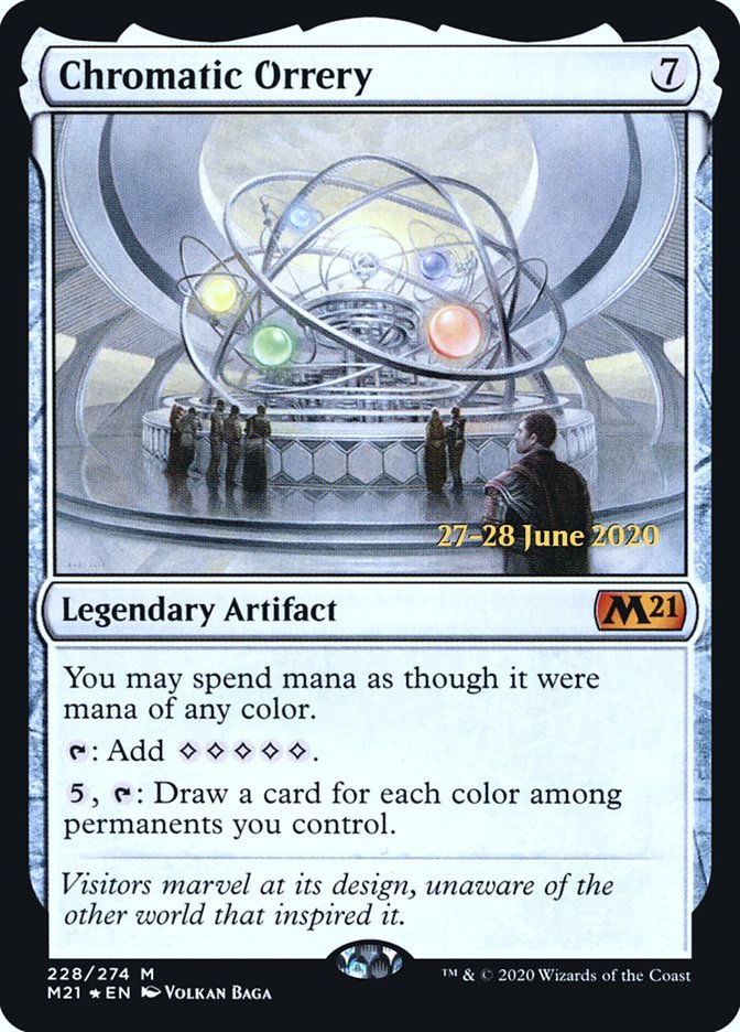 Chromatic Orrery [Core Set 2021 Prerelease Promos] - Card Brawlers