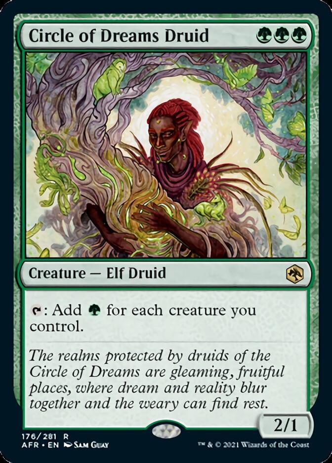 Circle of Dreams Druid [Dungeons & Dragons: Adventures in the Forgotten Realms] - Card Brawlers
