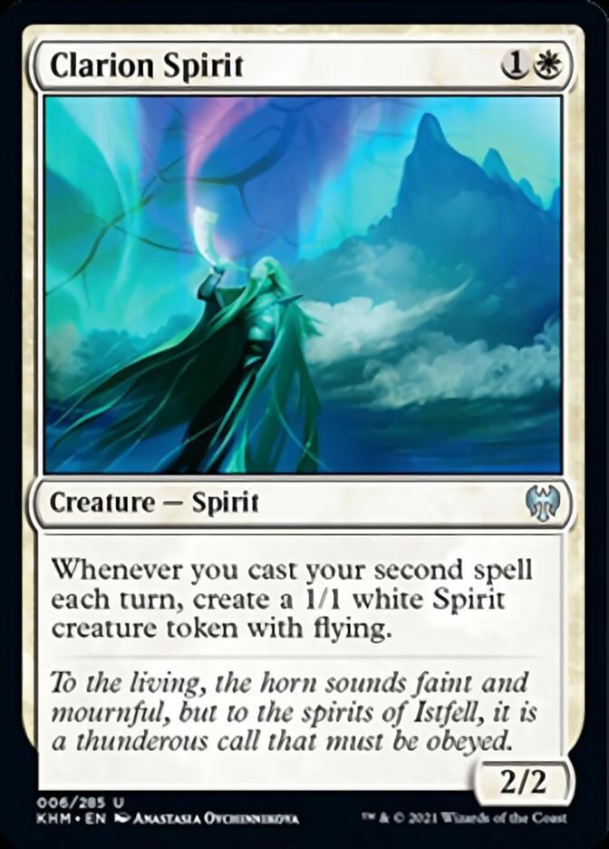 Clarion Spirit [Kaldheim] - Card Brawlers