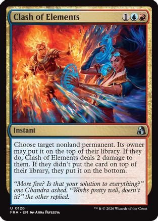 Clash of Elements (FRA-126) - Reality Fracture - Card Brawlers