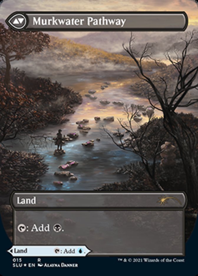 Clearwater Pathway // Murkwater Pathway (Borderless) [Secret Lair: Ultimate Edition 2] - Card Brawlers