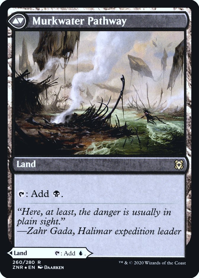 Clearwater Pathway // Murkwater Pathway [Zendikar Rising Prerelease Promos] - Card Brawlers