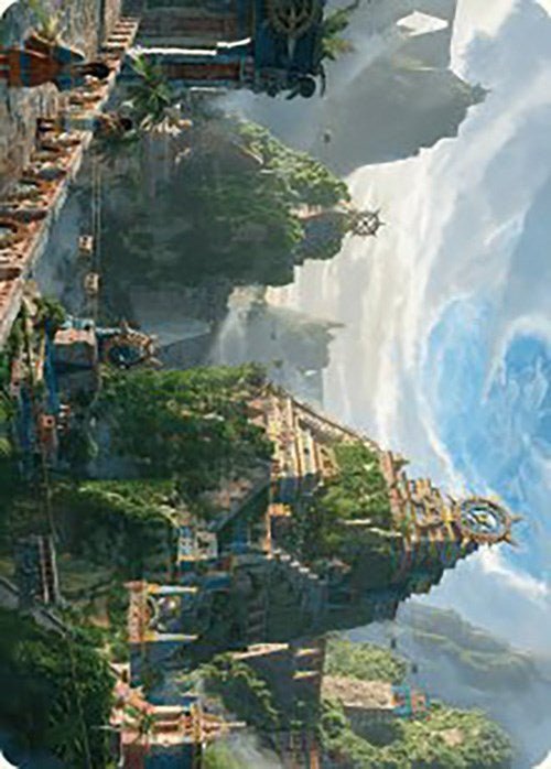 Clifftop Retreat Art Card [The Lost Caverns of Ixalan Art Series] - Card Brawlers