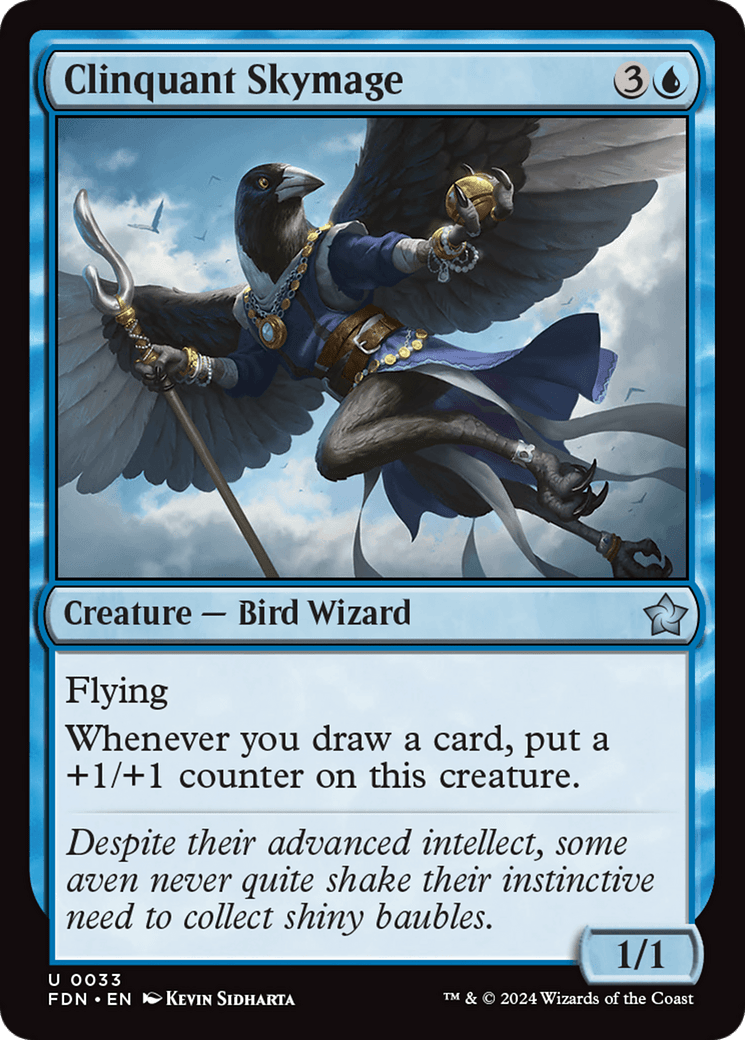 Clinquant Skymage [Foundations] - Card Brawlers