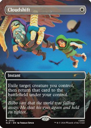 Cloudshift (SLD-2552) - Secret Lair Drop Series Foil - Card Brawlers