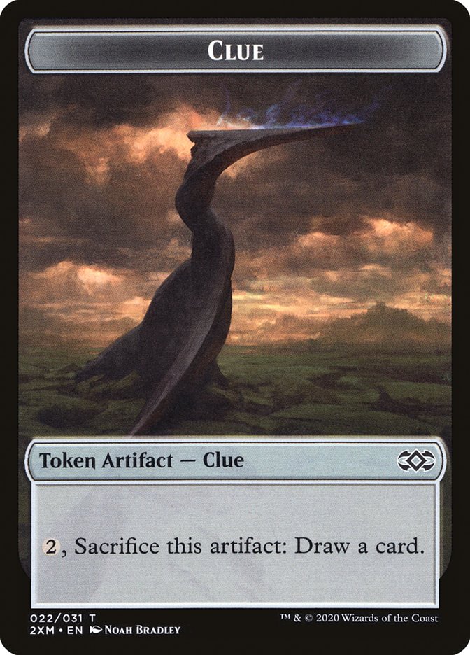 Clue Token [Double Masters Tokens] - Card Brawlers