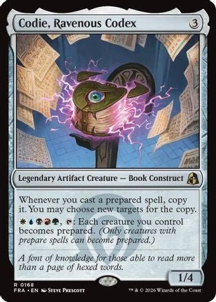 Codie, Ravenous Codex (FRA-168) - Reality Fracture - Card Brawlers