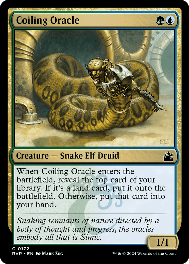 Coiling Oracle [Ravnica Remastered] - Card Brawlers