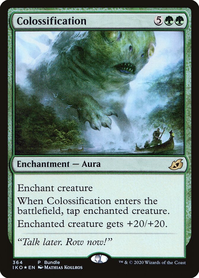 Colossification (364) [Ikoria: Lair of Behemoths Promos] - Card Brawlers
