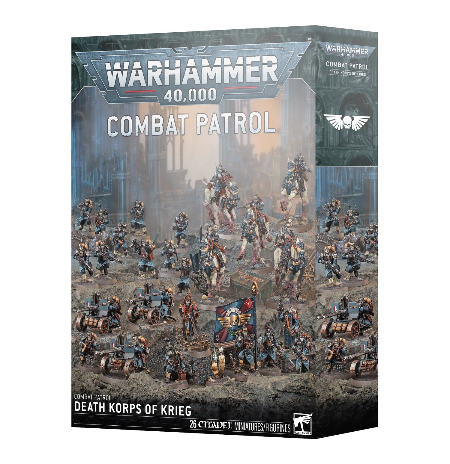 Combat Patrol: Death Korps of Krieg (PREORDER) October 11, 2025 - Card Brawlers