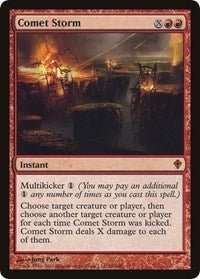 Comet Storm (Oversized) [Oversize Cards] - Card Brawlers