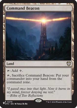 Command Beacon (OTC) (OTC-279) - Commander: Outlaws of Thunder Junction - Card Brawlers