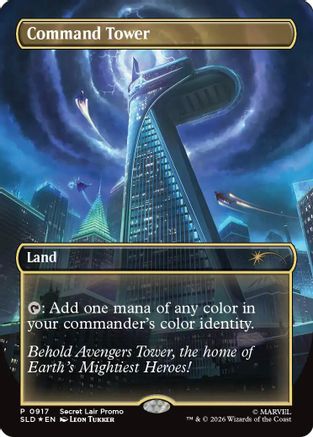 Command Tower (0917) (SLD-917) - Secret Lair Drop Series Foil - Card Brawlers