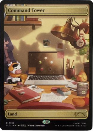 Command Tower (7191) (SLD-7191) - Secret Lair Drop Series Foil - Card Brawlers