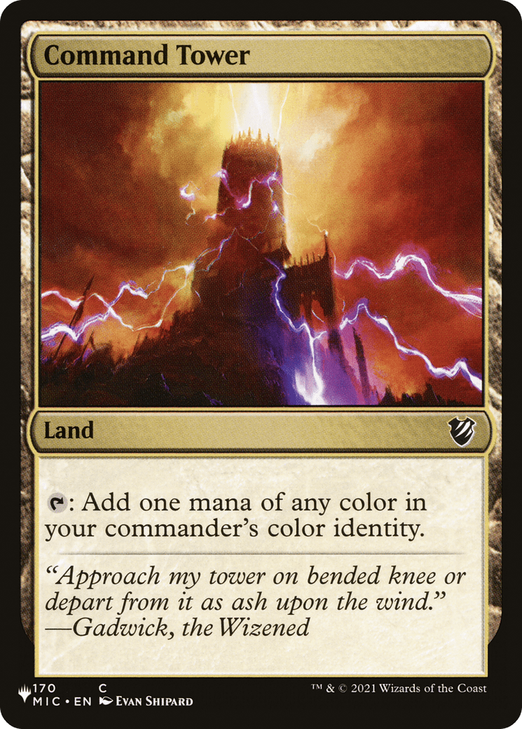 Command Tower (MIC) [The List] - Card Brawlers
