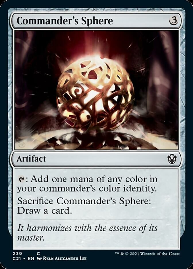 Commander's Sphere [Commander 2021] - Card Brawlers