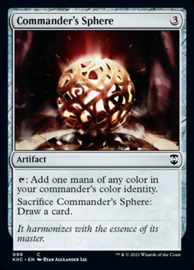 Commander's Sphere [Kaldheim Commander] - Card Brawlers